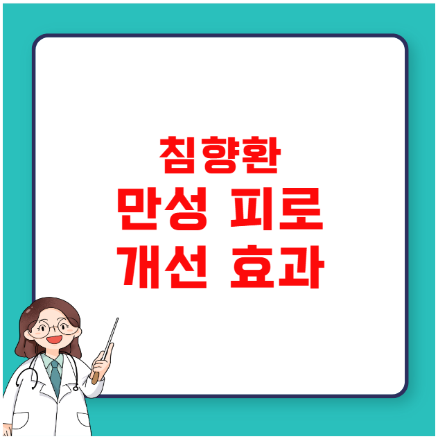 침향환 만성 피로 개선 효과 침향환 만성 피로 개선 효과