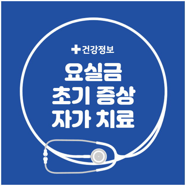 요실금 초기 증상 자가 치료